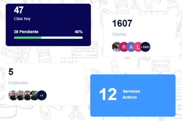 Gestiona tu agenda, empleados, clientes y servicios desde un solo lugar. <ul><li>🗓️ Deja que tus propios clientes reserven sus citas en cualquier momento</li><li>📵 No más llamadas ni mensajes</li><li>✅ Más organización y menos interrupciones</li></ul>