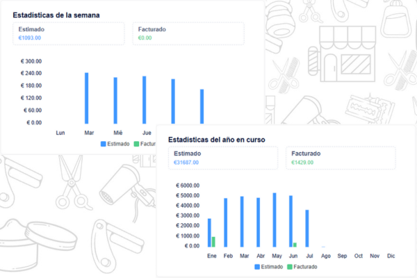 Olvídate del papeleo. Con nuestra facturación digital <ul><li>💻 Generar facturas de forma automática después de cada servicio.</li><li>📊 Llevar el control de tus ingresos de manera clara y ordenada.</li><li>📥 Descargar o enviar facturas a tus clientes por email con un solo clic</li><li>🧾 Cumplir con obligaciones fiscales fácilmente, sin complicaciones.</li></ul>